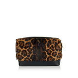 Small pony hair leather pouch