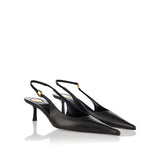 Vendôme slingback leather pumps