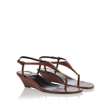 Cassandre leather wedges