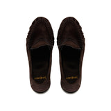Cassandre suede penny loafers