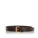 Leather buckle belt