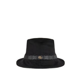 Cotton fedora with Double G