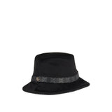 Cotton fedora with Double G