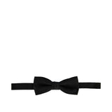 Yves silk sati bow tie