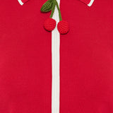 Ribbed-Knit Cotton Cardigan