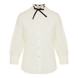 Daisy Sangallo polka-dot shirt