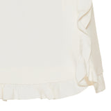 Wool and silk midi skirt