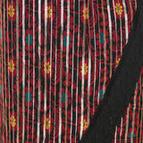 Après L’Hiver print lamé midi skirt