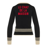 Le chat de la maison sweater