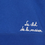 Embroidered cotton sweatshirt