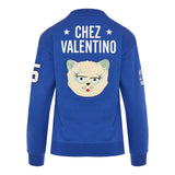 Embroidered cotton sweatshirt