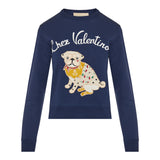 Embroidered cotton sweatshirt