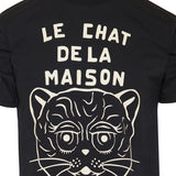 Le Chat de la Maison print T-shirt