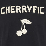 Cherry printed cotton T-shirt