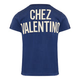 Chez Valentino print cotton T-shirt