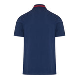 VG embroidery cotton piqué polo shirt