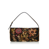 Devain embroidered small shoulder bag