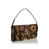 Devain embroidered small shoulder bag