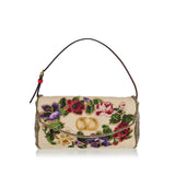 Vain Soft embroidered small shoulder bag
