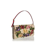 Vain Soft embroidered small shoulder bag