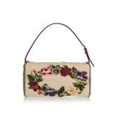 Vain Soft embroidered small shoulder bag