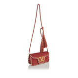 Locò tasseled velvet shoulder bag