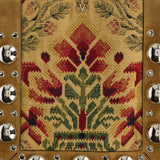 Nellcôte jacquard shoulder bag with fringes