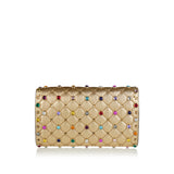 Rockstud Spike clutch with crystals