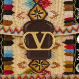 9TO5 embroidered shoulder bag