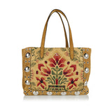 Nellcôte medium jacquard shopping bag