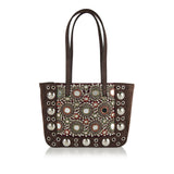 Nellcôte mini embroidered tote bag