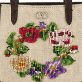 Nellcôte mini embroidered tote bag