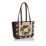 Nellcôte mini embroidered tote bag