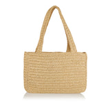 Viva Superstar medium raffia shopping bag
