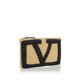 Viva Superstar raffia pouch