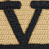 Viva Superstar raffia pouch