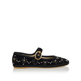 Mary Jane embellished flats