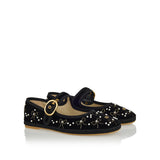 Mary Jane embellished flats