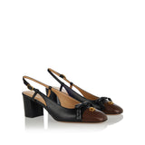 Valet Du Roi kidskin slingback pumps