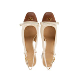 Valet Du Roi kidskin slingback pumps