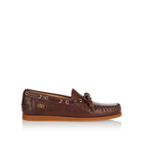 Palm Avenue buffalo leather boat shoe