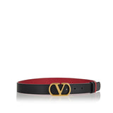 VLogo Signature reversible leather belt