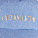 Valentino Garavani Chez Valentino denim baseball cap
