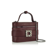 très vivier leather vanity bag