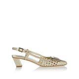 Belle Vivier slingback leather pumps