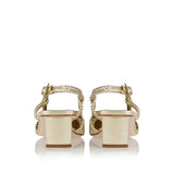 Belle Vivier slingback leather pumps