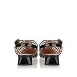 Mini Très Vivier crystal-embellished sandals