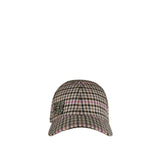 Efflorescence checked baseball hat