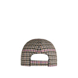 Efflorescence checked baseball hat