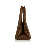 Campana medium leather shoulder bag